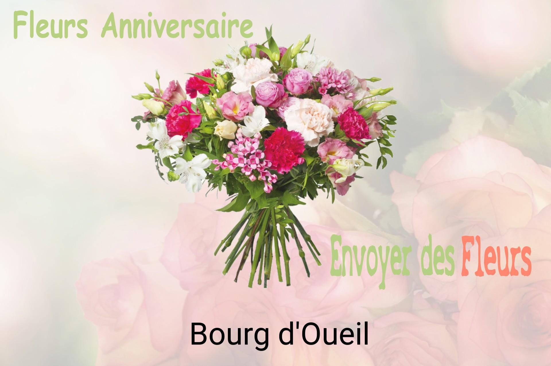 Bouquet de fleurs d’anniversaire livré à Bourg-d'Oueil