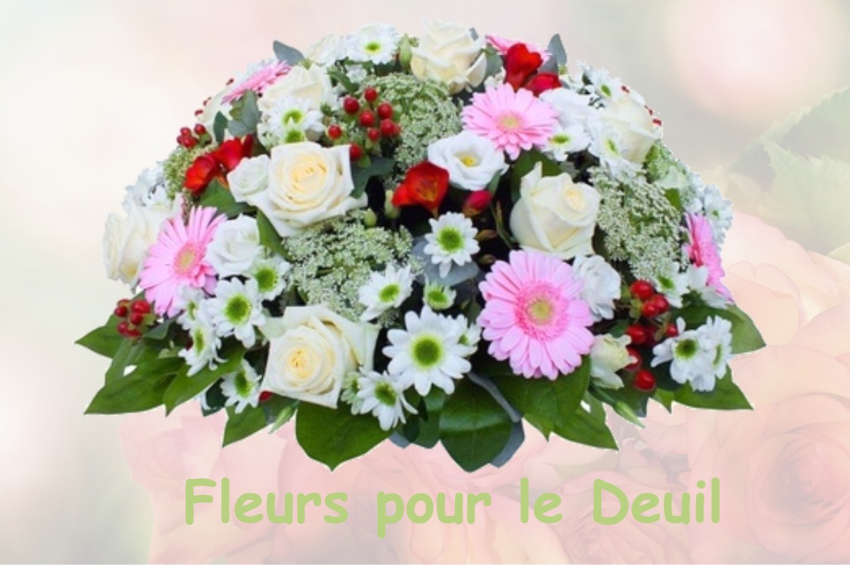 fleurs deuil BOURG-D-OUEIL